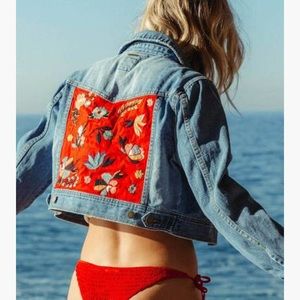 Nothing Two Loose Cropped Denim Jacket